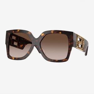 Versace VE4402 108/13 Havana Brown Gradient Sunglasses – New